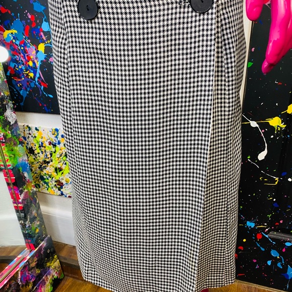 Vintage Houndstooth Dress- Plus-size - Picture 3 of 9